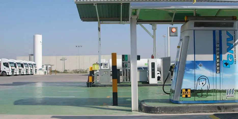 Estacions de servei de biometà, gas natural liquat (GNL) i gas natural comprimit (GNC) gestionades per General de Gasolineras