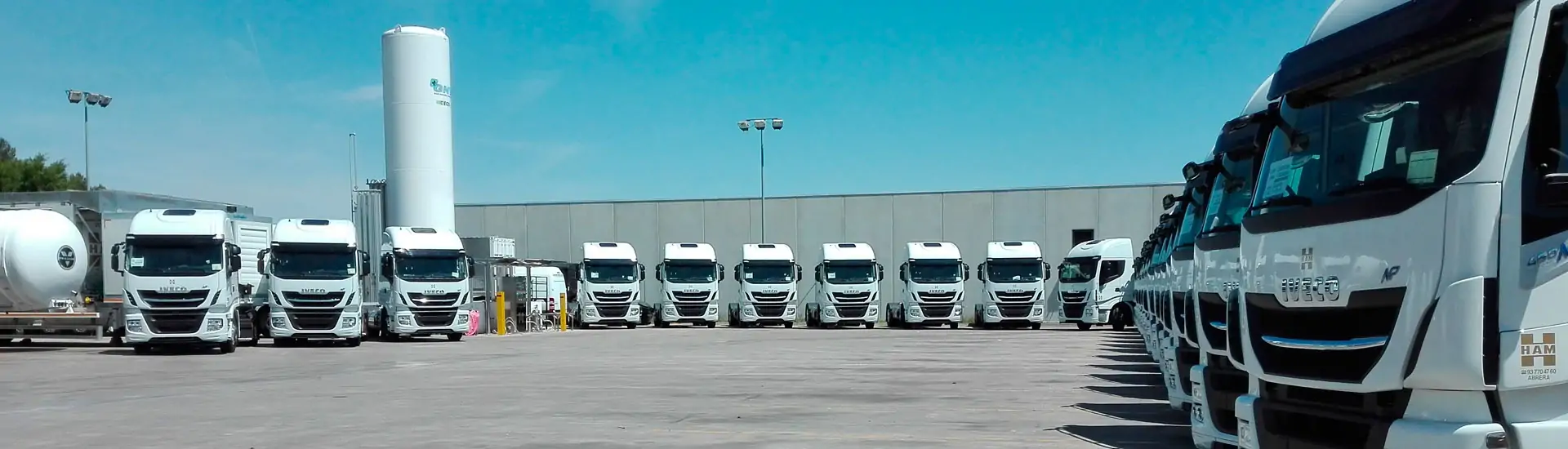 Transportes HAM is a leader in the field of road transport of cryogenic and flammable products.
