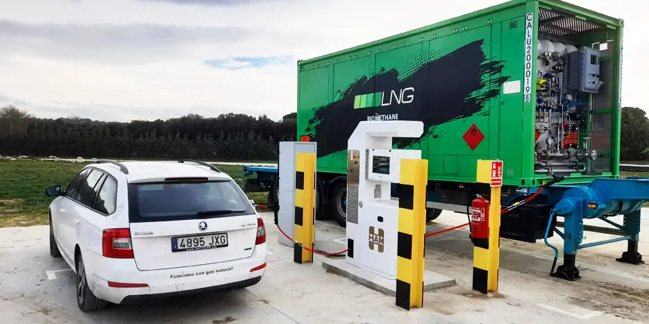HAM Group offers biomethane at its LNG and CNG refuelling stations