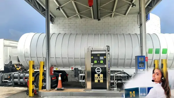 LNG Refuelling Stations | Contact HAM Group LNG liquefied natural gas refueling stations. Contact HAM Group now