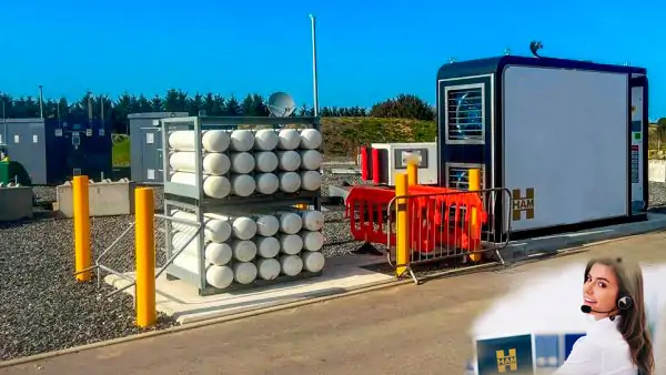 Hamikro és una solució compacta que permet proveir gas natural comprimit i biometà a petites flotes | Contactar amb Grup HAM