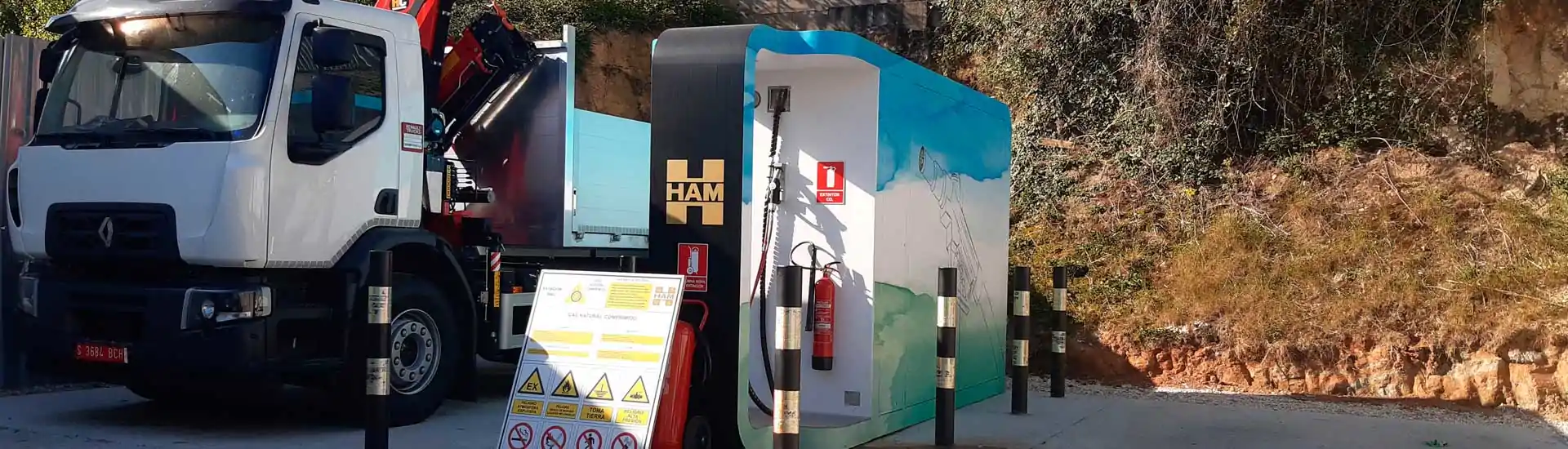 Grup HAM ha desenvolupat HAMIkro, una innovadora solució compacta per proveir GNC i biometà per a ús de petites flotes
