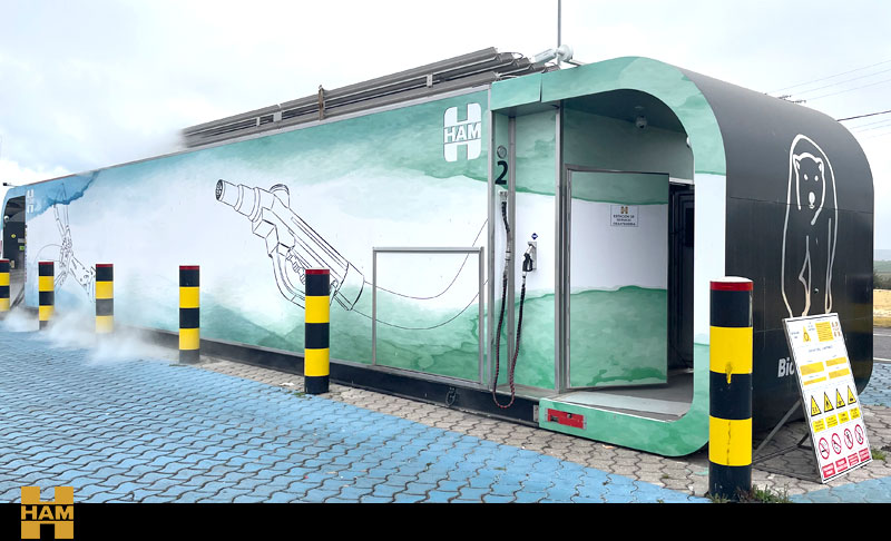 HAM inaugura estación de servicio EDUX GNL – GNC en el Área de Servicio Monegros, ubicada en Candasnos, Huesca, AP-2, km 86, dirección Barcelona - Lleida 