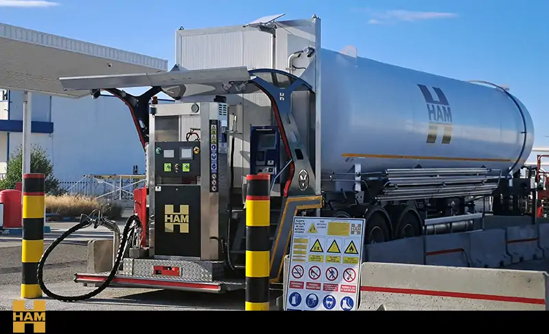 Estació de servei HAM Castejón GNL Navarra HAM inaugura estació de servei GNL al Polígon la Sardà, N-232, Km 83, Castejón, Navarra