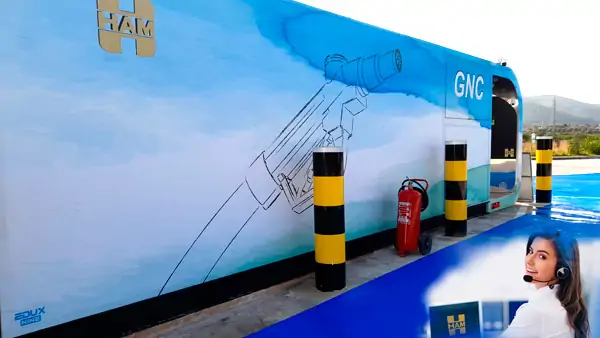 Contactar con Grupo HAM para más información técnica sobre Bio GNC, relacionada con suministro, estaciones de servicio o soluciones para flotas