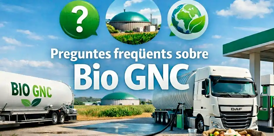 Preguntes freqüents sobre el Bio GNC. Diferència entre biometà, GNL i GNC